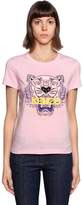 Kenzo Tiger Printed Cotton Jersey T-S 
