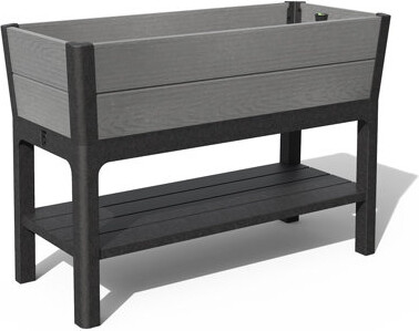 Keter Darwin 29 Gallon Raised Garden Bed - Gray