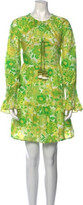 Floral Print Mini Dress 