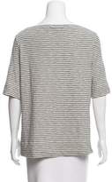 Thumbnail for your product : Tory Burch Striped Short Sleeve Tunic