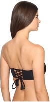 Thumbnail for your product : MICHAEL Michael Kors Coastal Solids Lace-Up Bandeau Bikini Top Women's Swimwear