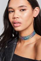 Thumbnail for your product : Forever 21 Rainbow Rhinestone Choker