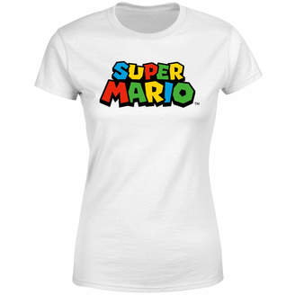 Nintendo Super Mario Colour Logo Women's T-Shirt