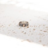 Thumbnail for your product : Aquila Jewellery Delicate Sterling Silver Band With 18K Gold - Brighton