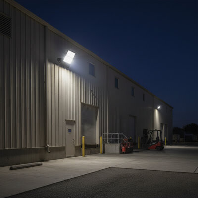 Wen Lighting 300W LED Outdoor Security Flood Light Dimmable IP65 Waterproof for Garden Parking Lot Playground & Stadium Lights