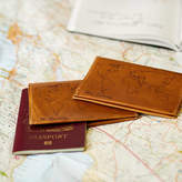 Thumbnail for your product : Stabo World Map Passport Holder Wedding Gift Set