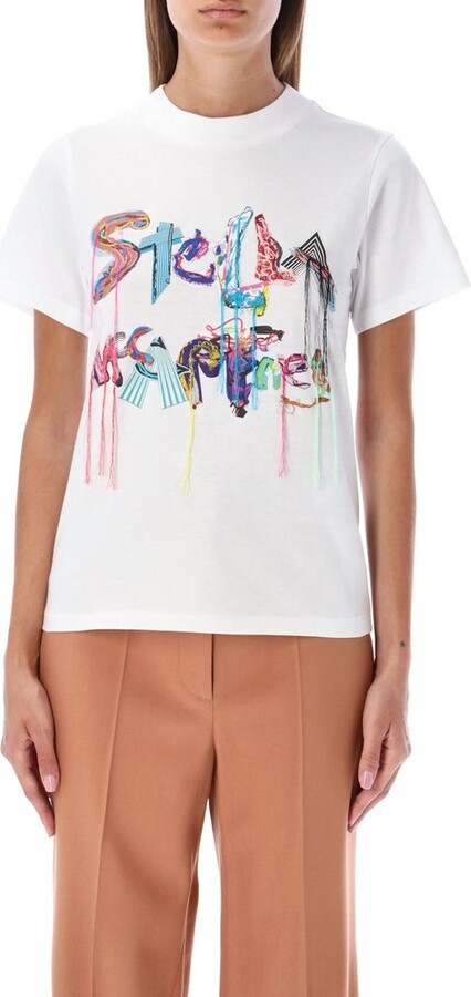 Stella McCartney Logo T-Shirt - ShopStyle