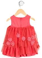 Thumbnail for your product : Little Marc Jacobs Girls' Tulle Sleeveless Dress