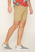 Thumbnail for your product : Forever 21 Woven Chino Shorts