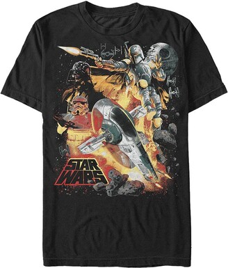 Star Wars Men's Force Hunter Graphic T-Shirt