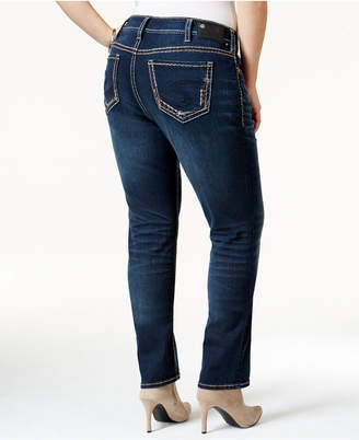 Silver Jeans Trendy Plus Size Suki Straight-Leg Jeans