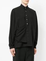 Thumbnail for your product : Hed Mayner belted wrap shirt