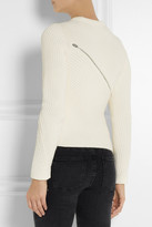 Thumbnail for your product : Alexander Wang Ribbed cotton-blend sweater