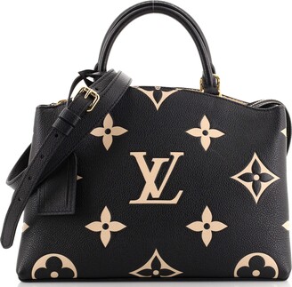 Louis Vuitton Black/Cream Monogram Giant Empriente Leather Montaigne Bb Bag
