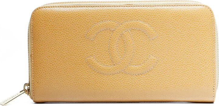 Chanel Pre Owned 2004-2005 CC Mark Round zip wallet
