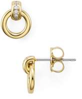 Thumbnail for your product : Nadri Door Knocker Stud Earrings