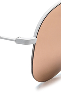 Thumbnail for your product : Victoria Beckham Classic Aviator Sunglasses