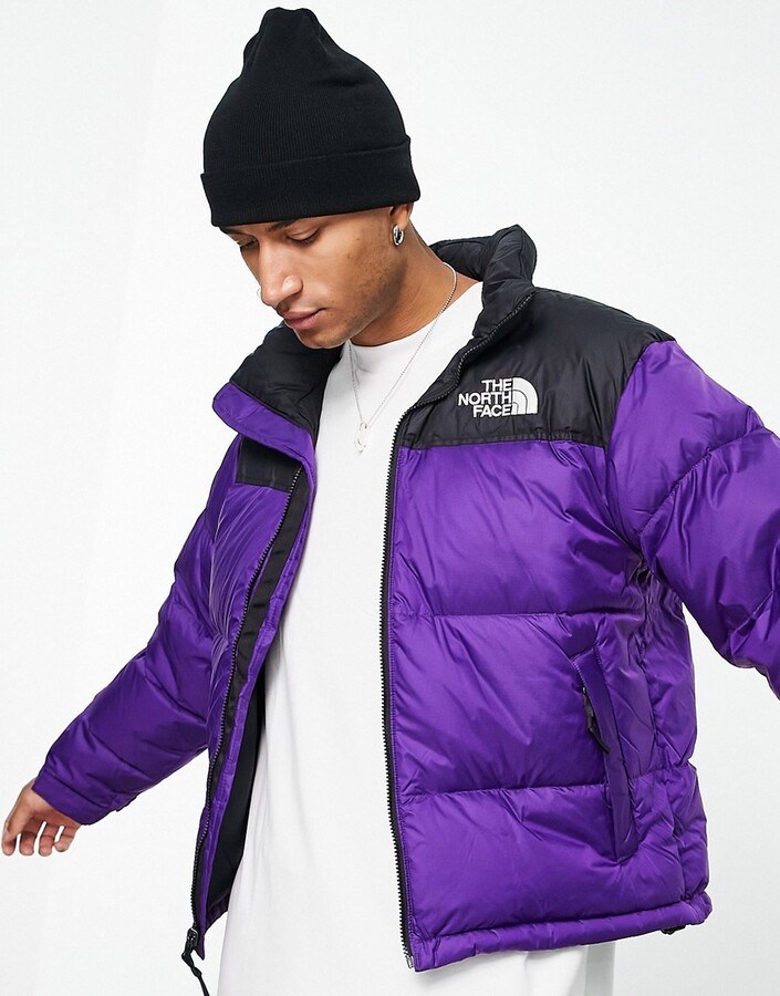 The North Face 1996 Retro Nuptse jacket in purple - ShopStyle