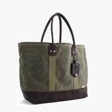Thumbnail for your product : J.Crew Billykirk® waxed canvas tote bag in olive