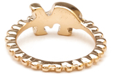 Thumbnail for your product : Forever 21 M Initial Midi Ring