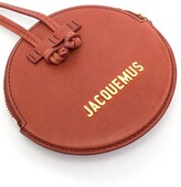 Thumbnail for your product : Jacquemus Round Leather Neck Pouch