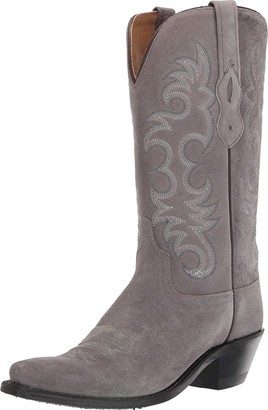 Old West Boots Lee (Light Grey) Cowboy Boots