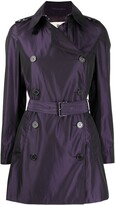 Thumbnail for your product : Burberry Pre-Owned Thigh-Length Belted Trench Coat