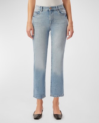 DL1961 Patti Straight High-Rise Vintage Jeans