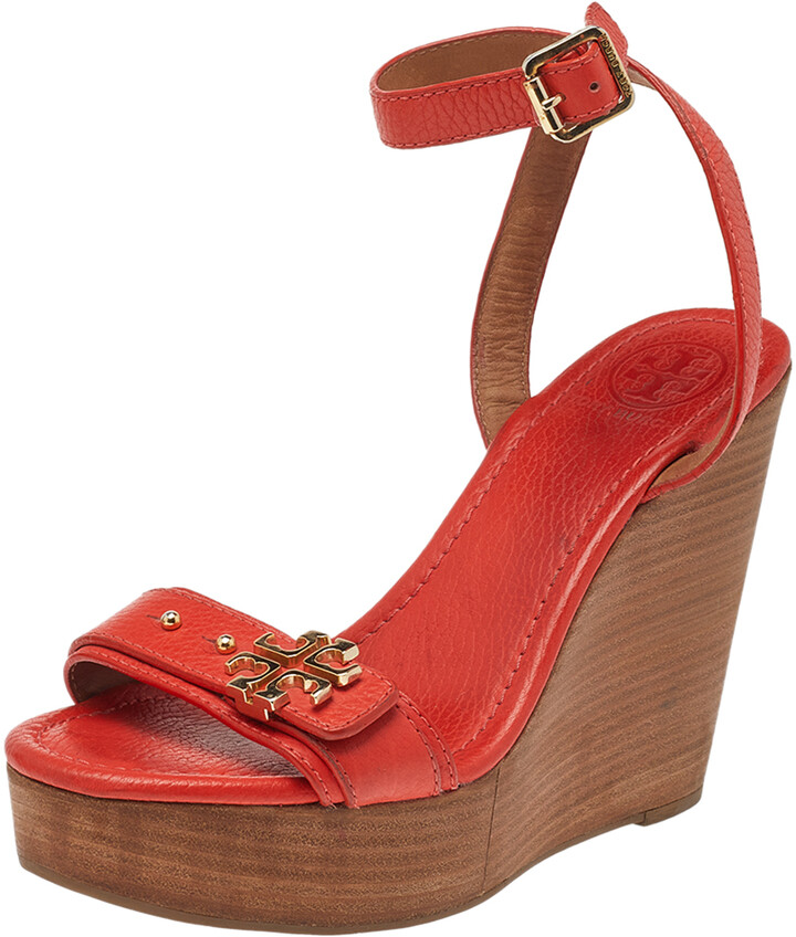 Coral Wedges | Shop the world's largest collection of fashion | ShopStyle UK
