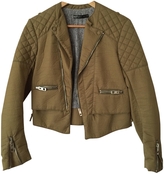 Thumbnail for your product : Balenciaga Khaki Cotton Biker jacket