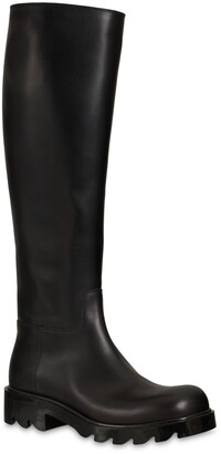 Bottega Veneta 35mm Strut Leather Tall Boots