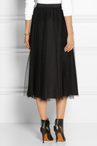 Thumbnail for your product : RED Valentino Point d'esprit tulle midi skirt