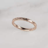 Thumbnail for your product : Kirsty Taylor Goldsmiths Rose Gold Vintage Style Engraved Wedding Ring