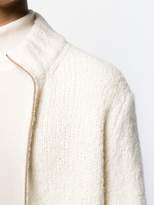 Thumbnail for your product : Brunello Cucinelli high neck front zip cardigan