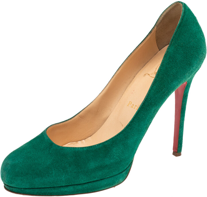 Green Louboutin Shoes | Shop the world's largest collection of 