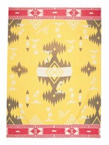 Thumbnail for your product : Alanui Icon jacquard-knit fringed blanket