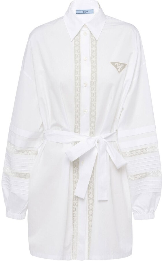 Prada Shirt Dress | Shop The Largest Collection | ShopStyle
