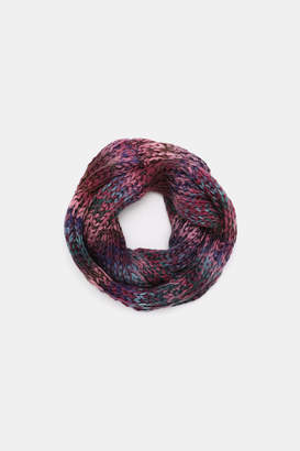 Ardene Color Block Knit Infinity Scarf