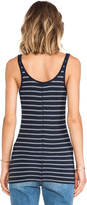 Thumbnail for your product : Vince Striped Favorite Tank