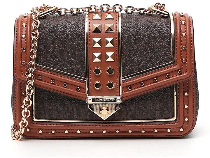 cece medium studded logo and leather convertible shoulder bag