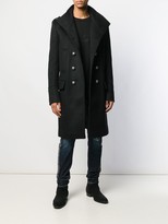 Thumbnail for your product : Balmain Double-Breasted Military Coat