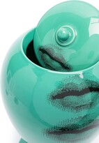 Thumbnail for your product : Fornasetti Face-Print Ceramic Vase