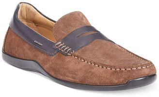 Geox UOMO XENSE Suede Penny Loafers