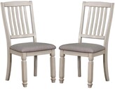 Thumbnail for your product : Furniture of America Sonora Antique White Side Chair (Set of 2)