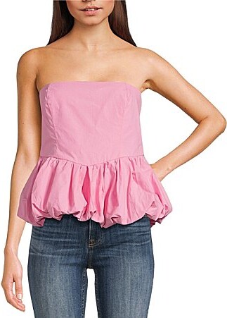 Vigoss Strapless Bubble Top