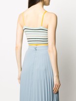 Thumbnail for your product : M Missoni Stripe Crop Top
