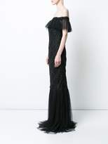 Thumbnail for your product : Zac Posen Zac Sibyl off shoulder gown