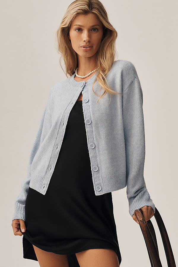 Sanctuary Must-Have Crew-Neck Cardigan Sweater