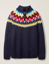Thumbnail for your product : Fair Isle Half-zip