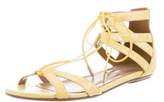 Thumbnail for your product : Aquazzura Beverly Hills Snakeskin Sandals Yellow Beverly Hills Snakeskin Sandals